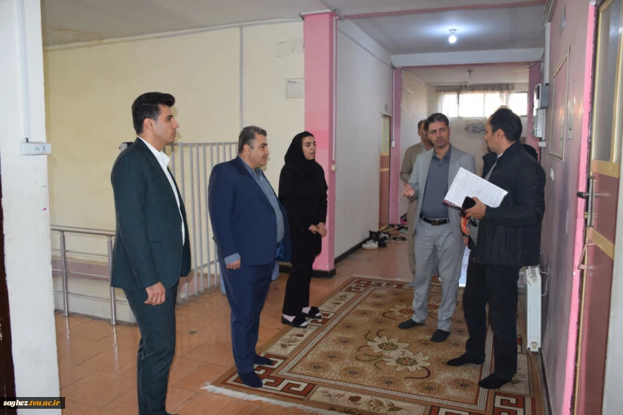 بازدید رئیس دانشگاه ملی مهارت  واحد استانی کردستان  از آموزشکده ملی مهارت واحد سقز 8