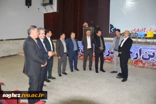 بازدید رئیس دانشگاه ملی مهارت  واحد استانی کردستان  از آموزشکده ملی مهارت واحد سقز 2