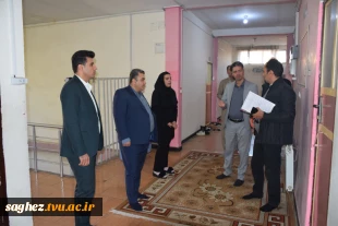 بازدید رئیس دانشگاه ملی مهارت  واحد استانی کردستان  از آموزشکده ملی مهارت واحد سقز 4