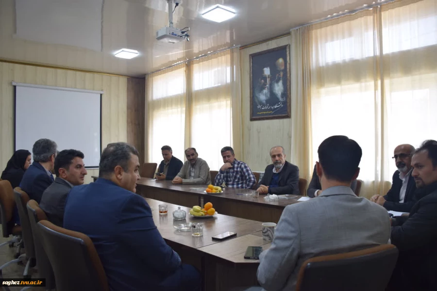 جلسه شورای اداری آموزشکده ملی مهارت سقز با حضور رئیس واحد استانی کردستان  10