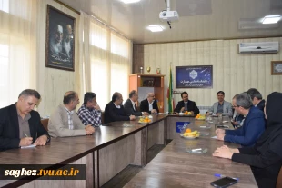 جلسه شورای اداری آموزشکده ملی مهارت سقز با حضور رئیس واحد استانی کردستان  10