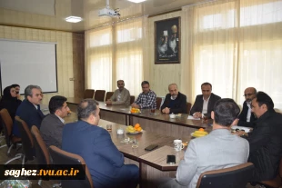 جلسه شورای اداری آموزشکده ملی مهارت سقز با حضور رئیس واحد استانی کردستان  11