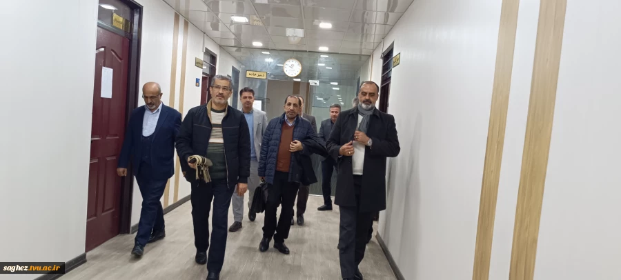 بازدید اعضای هیئت رئیسه دانشگاه ملی مهارت از آموزشکده سقز. 4
