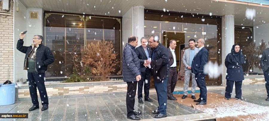 بازدید اعضای هیئت رئیسه دانشگاه ملی مهارت از آموزشکده سقز. 5