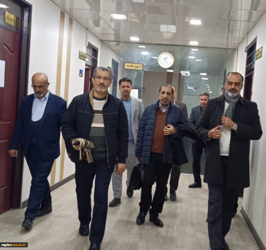 بازدید اعضای هیئت رئیسه دانشگاه ملی مهارت از آموزشکده سقز. 4