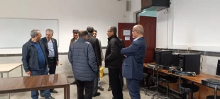 بازدید اعضای هیئت رئیسه دانشگاه ملی مهارت از آموزشکده سقز. 9