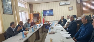 نشست اعضای هیئت رئیسه دانشگاه ملی مهارت با جناب آقای دکتر نوری رئیس دانشگاه ملی مهارت استان کردستان مرکز سقز. 4