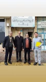هیئت رئیسه دانشگاه ملی مهارت از آموزشکده بانه بازدید کردند.