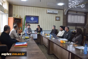 کمیته آسیب‌شناسی کاهش آمار دانشجویان پسرآموزشکده سقز با حضور سرپرست واحد استانی کردستان برگزار شد. 3