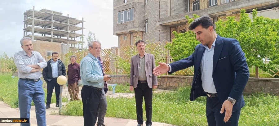 بازدید شرکت مهندسین مشاور، فکر و تدبیر شهر جهت طراحی پروژه های عمرانی دانشگاه ملی مهارت استان کردستان، مرکز سقز. 5