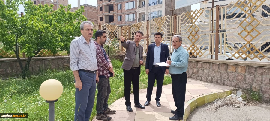 بازدید شرکت مهندسین مشاور، فکر و تدبیر شهر جهت طراحی پروژه های عمرانی دانشگاه ملی مهارت استان کردستان، مرکز سقز. 7