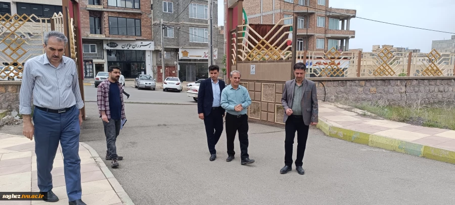 بازدید شرکت مهندسین مشاور، فکر و تدبیر شهر جهت طراحی پروژه های عمرانی دانشگاه ملی مهارت استان کردستان، مرکز سقز. 9