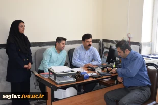 بازدید رئیس واحد استانی دانشگاه ملی مهارت کردستان و هیئت همراه از آموزشکده فنی سقز 3