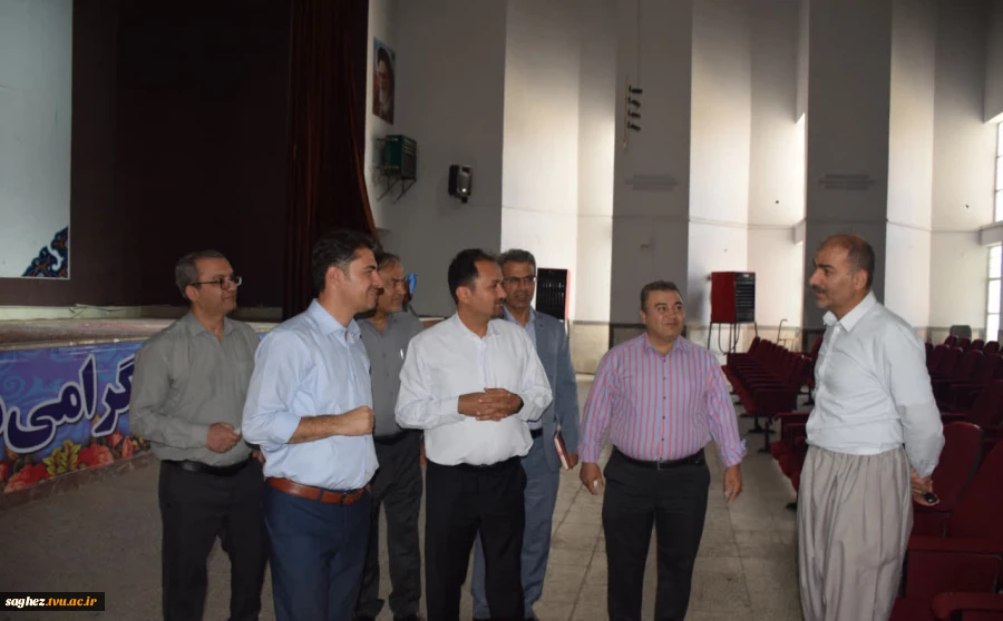 بازدید رئیس واحد استانی دانشگاه ملی مهارت کردستان و هیئت همراه از آموزشکده فنی سقز 4