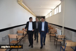 بازدید رئیس واحد استانی دانشگاه ملی مهارت کردستان و هیئت همراه از آموزشکده فنی سقز 9