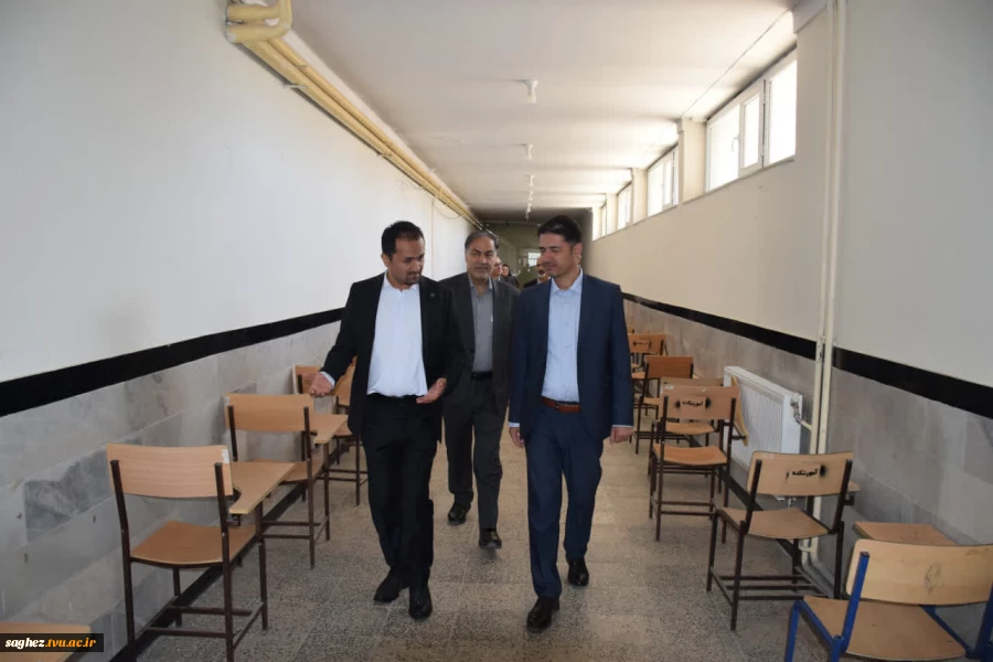 بازدید رئیس واحد استانی دانشگاه ملی مهارت کردستان و هیئت همراه از آموزشکده فنی سقز 9
