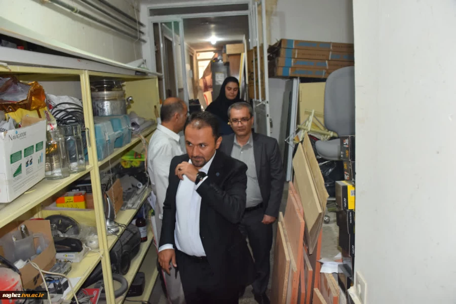بازدید رئیس واحد استانی دانشگاه ملی مهارت کردستان و هیئت همراه از آموزشکده فنی سقز 10