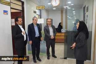 بازدید رئیس واحد استانی دانشگاه ملی مهارت کردستان و هیئت همراه از آموزشکده فنی سقز 11
