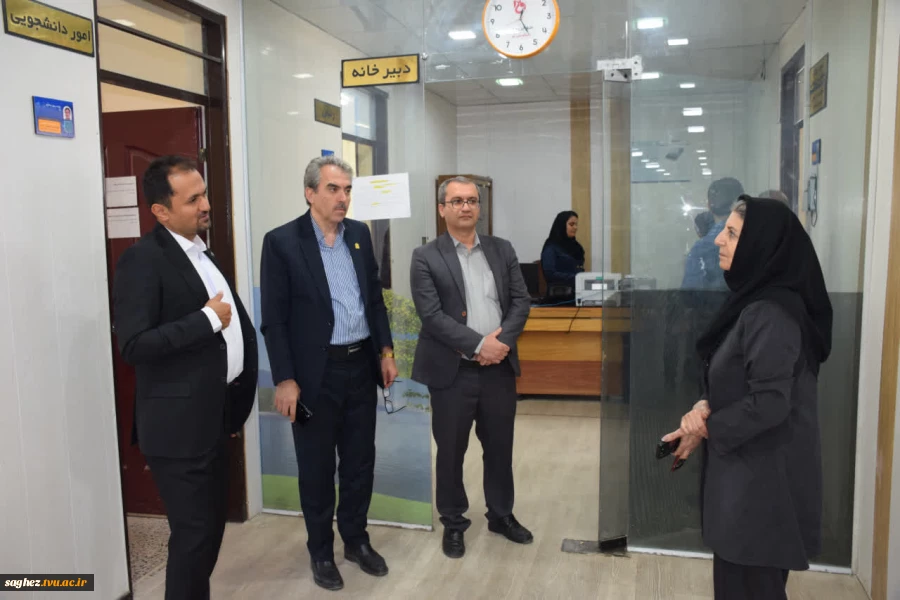 بازدید رئیس واحد استانی دانشگاه ملی مهارت کردستان و هیئت همراه از آموزشکده فنی سقز 11