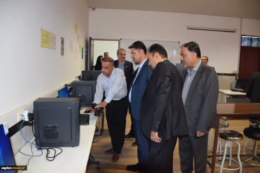 ارتقای زیرساخت فناوری اطلاعات دانشگاه ملی مهارت، مرکز سقز با افتتاح یک سایت مدرن کامپیوتر  2